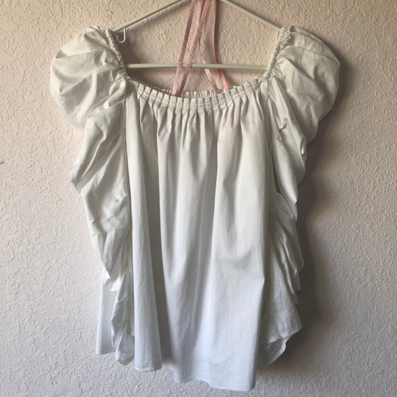 kate spade Tops - kate spade poplin square neck blouse size 2 kate spade Tops - kate spade poplin square neck blouse size 2